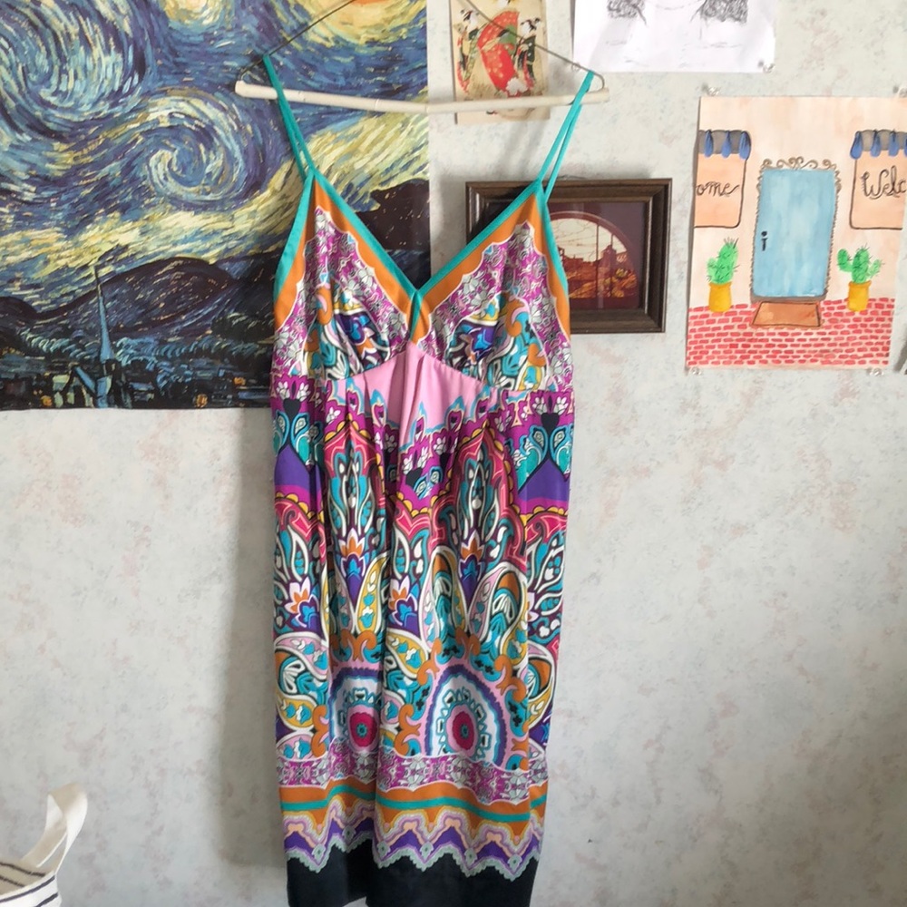colorful dress